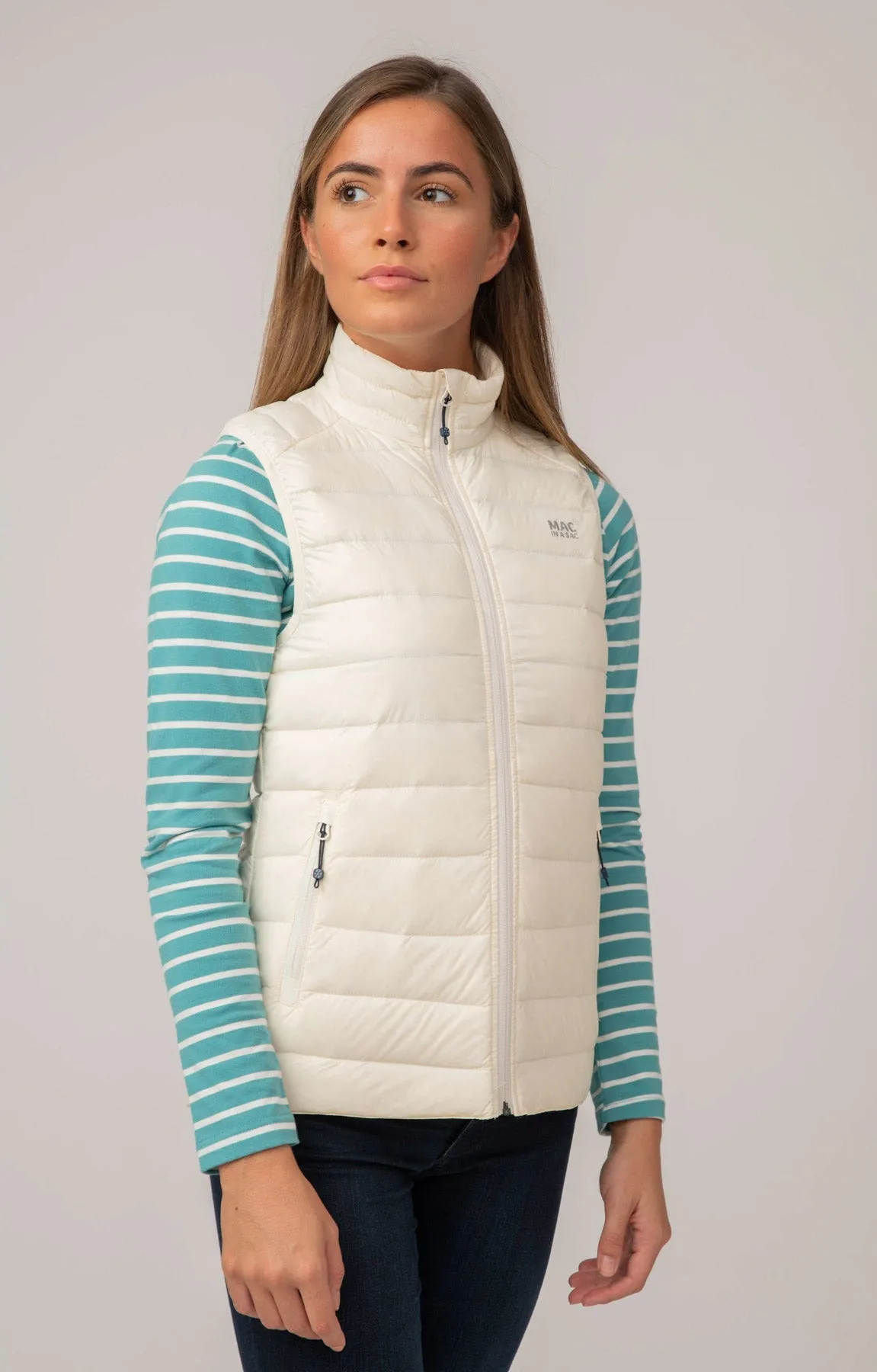 Alpine Down Gilet - Ivory