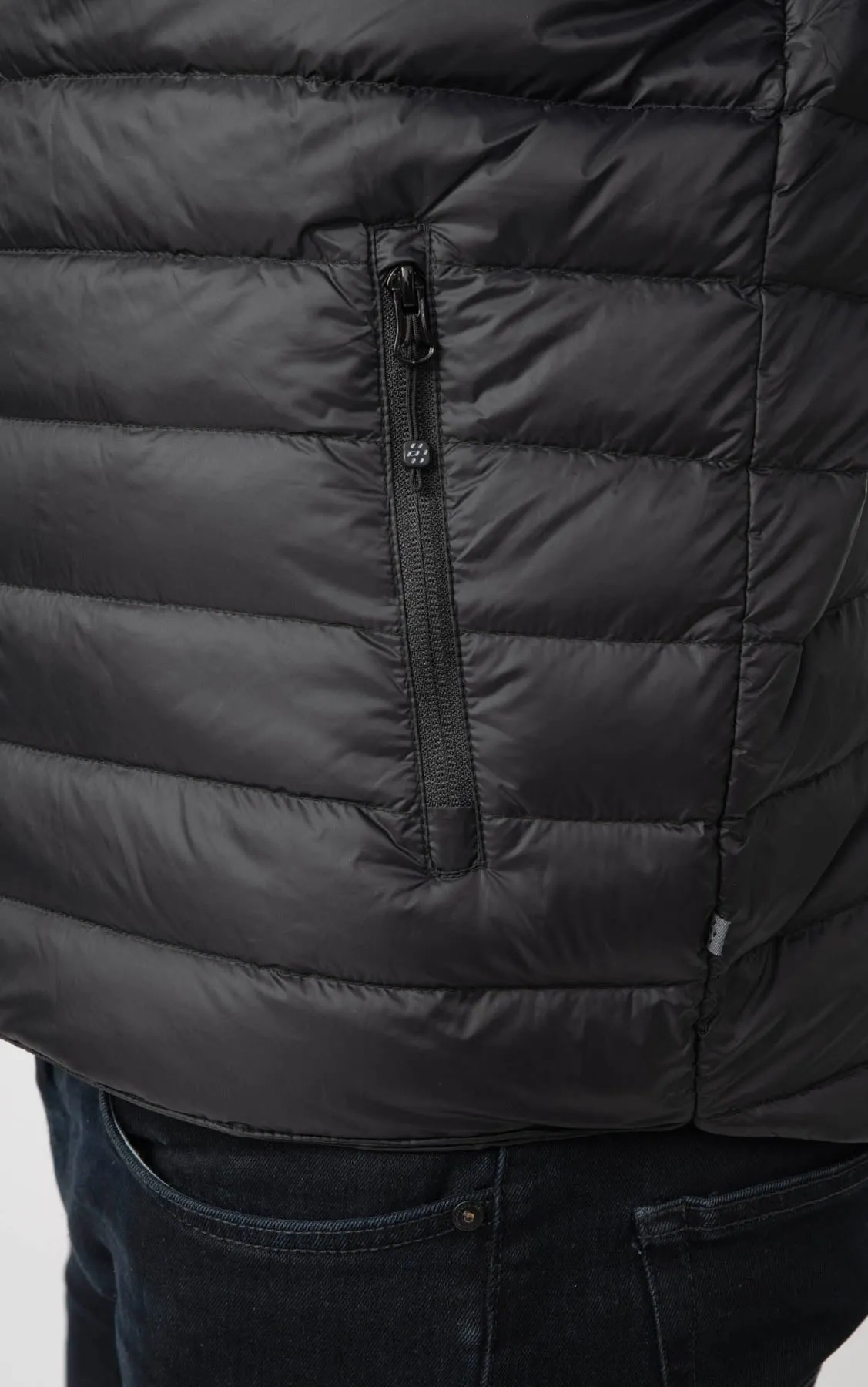 Alpine - Packable Men's Down Gilet - Jet Black