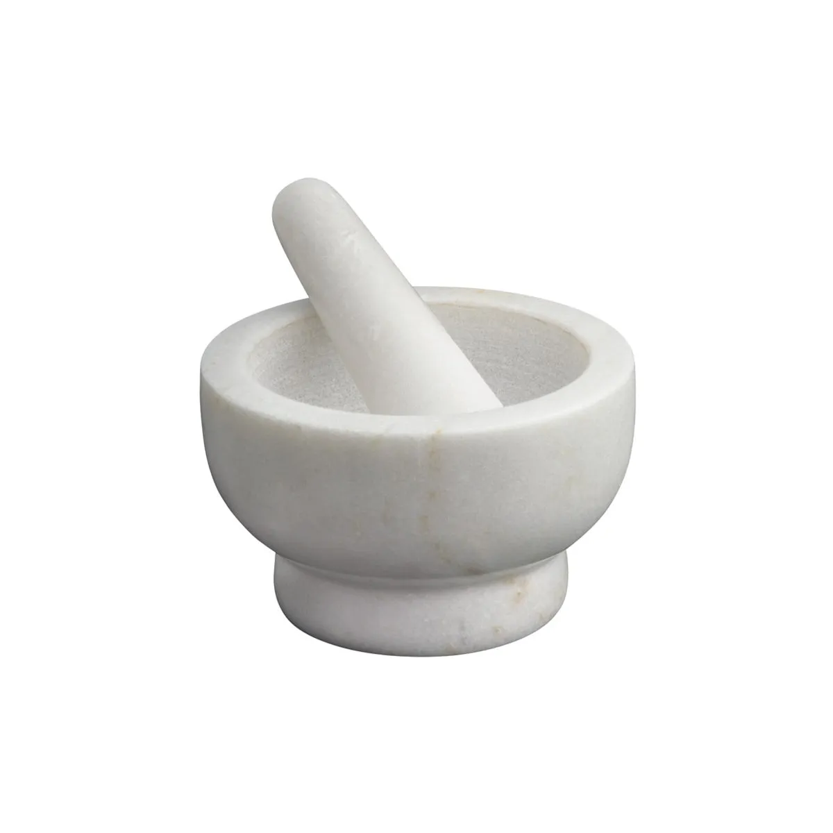 Avanti Marble Footed Mortar And Pestle White