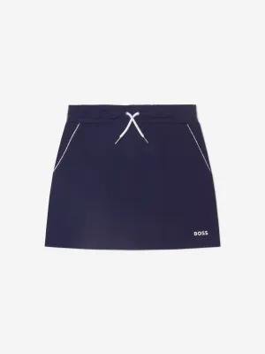 BOSS Girls Milano Logo Skirt With Drawstring