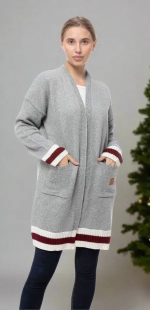 Canadiana Long Cardigan