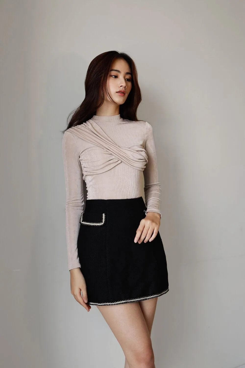 Capri Tweed Skirt