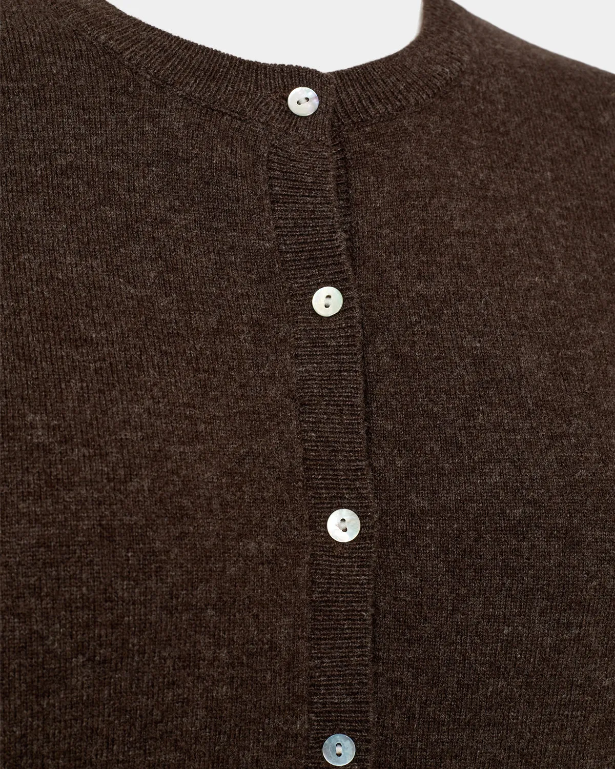 CISSESW CARDIGAN - Brown Fudge