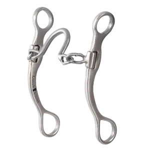 Classic Equine 7" Shank Performance Ported Chain Bit