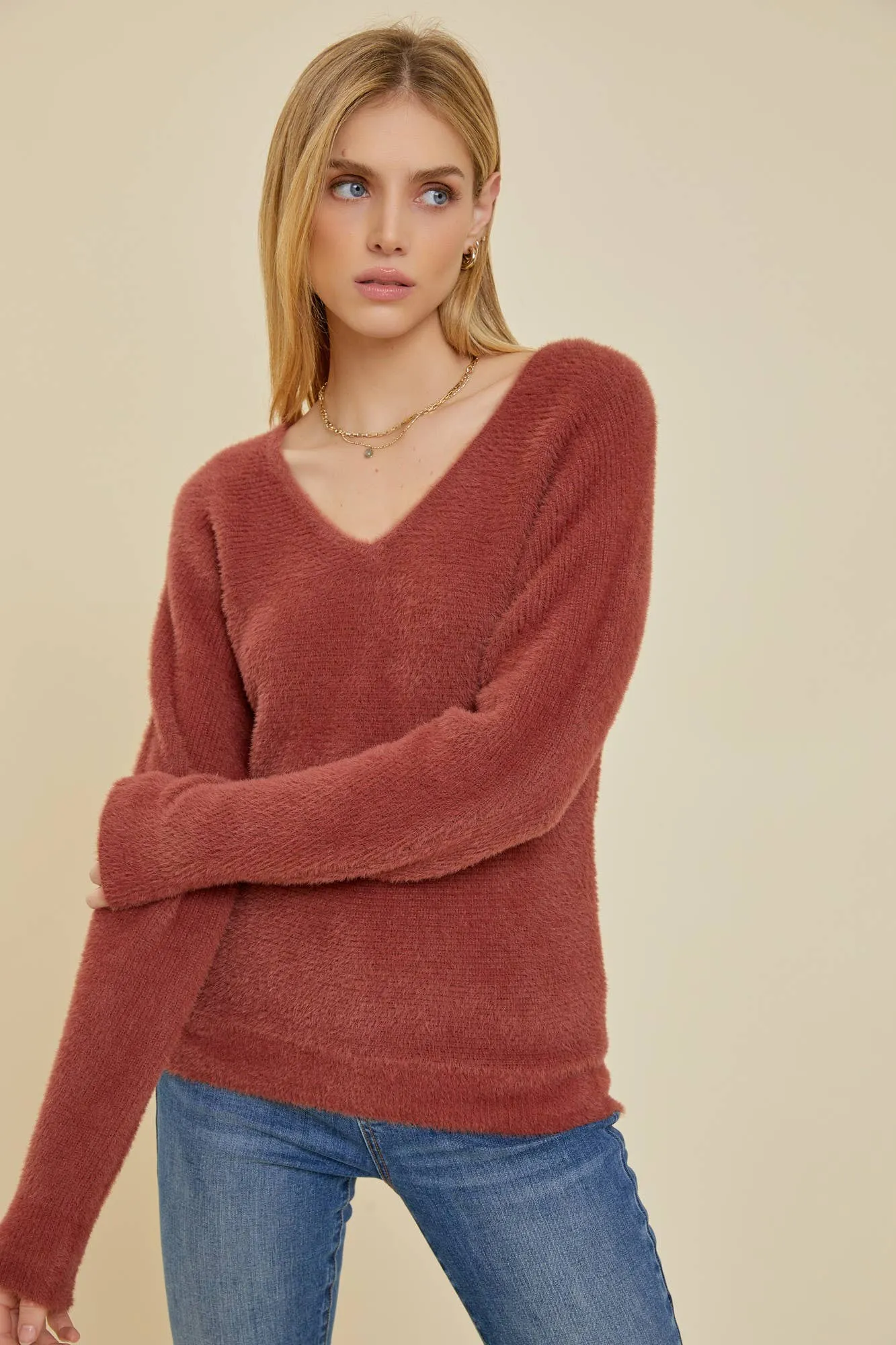 Classic V Neck Sweater