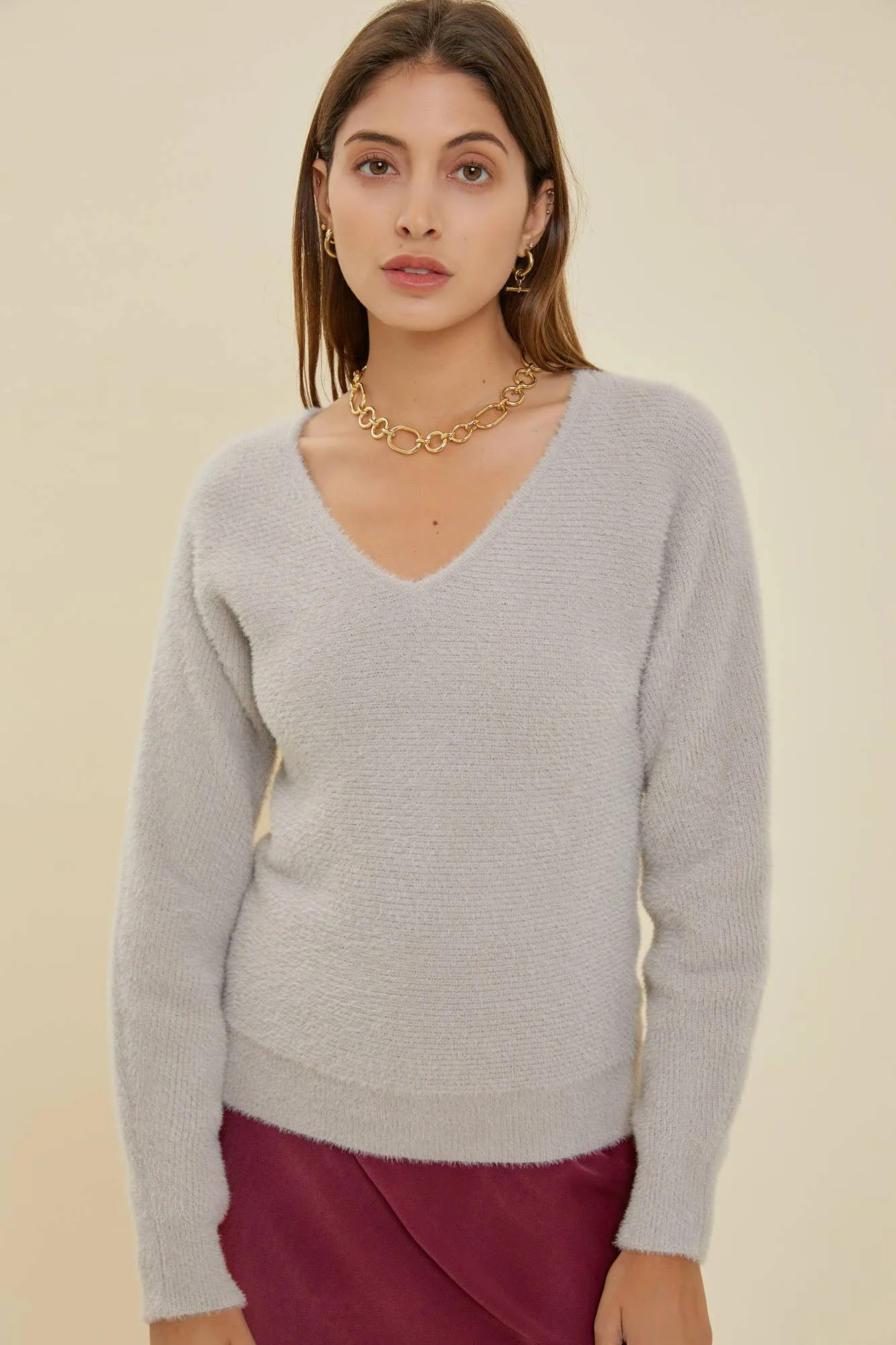 Classic V Neck Sweater