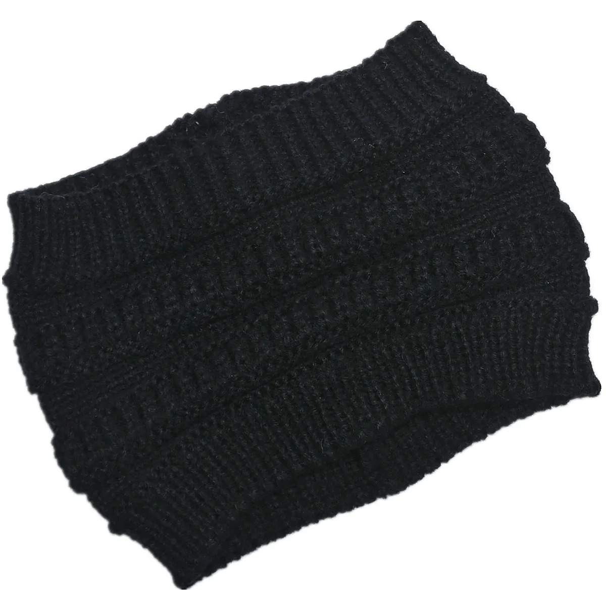 Fancydresswale Knitted Wool Headband for Women Cozy Soft & Stylish Winter Accessory Head Cover Black