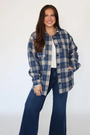 Hallie Plaid Shacket