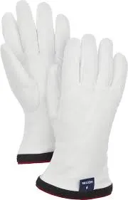 HESTRA HELI SKI Women's MITTEN LINER - WHITE