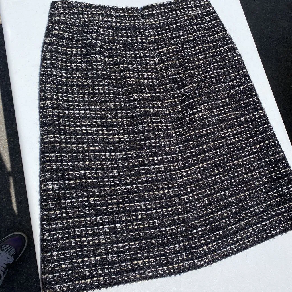 J Crew tweed skirt 8