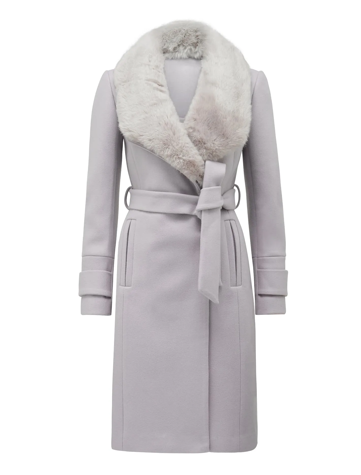 Jamie Fur Collar Coat