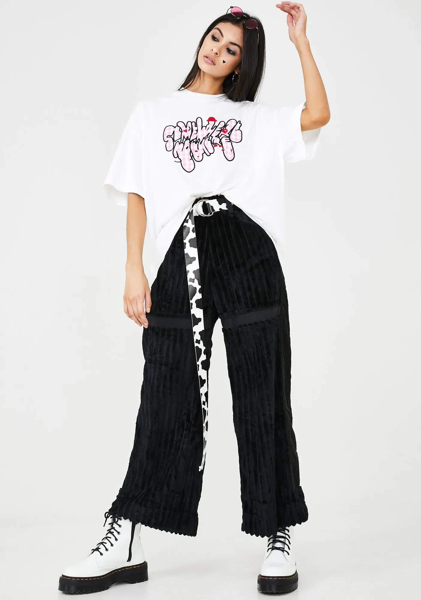 Jumbo Corduroy Wide Leg Pants