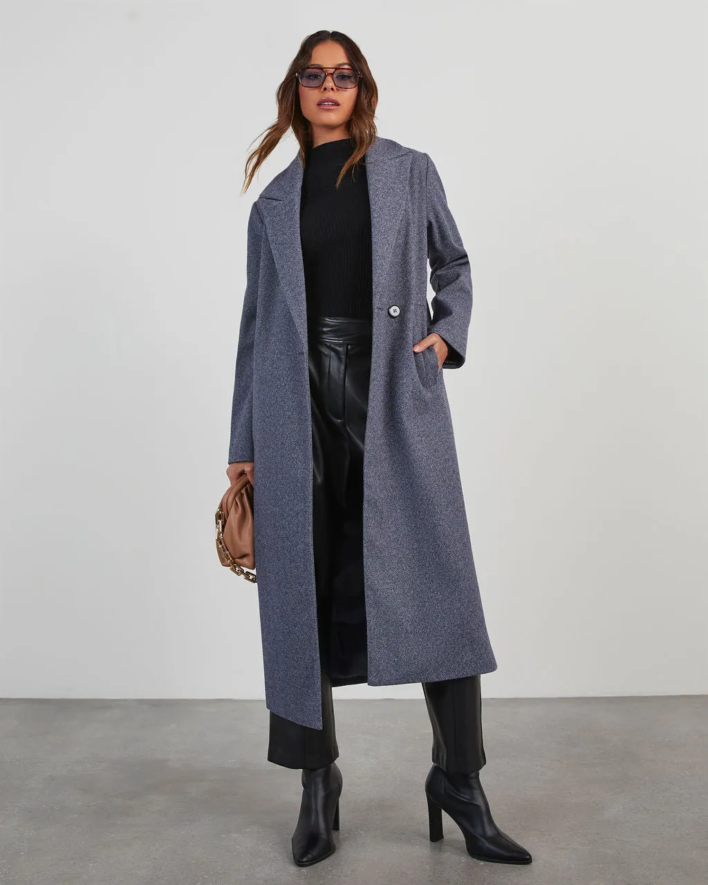 Kahn Longline Pocketed Coat