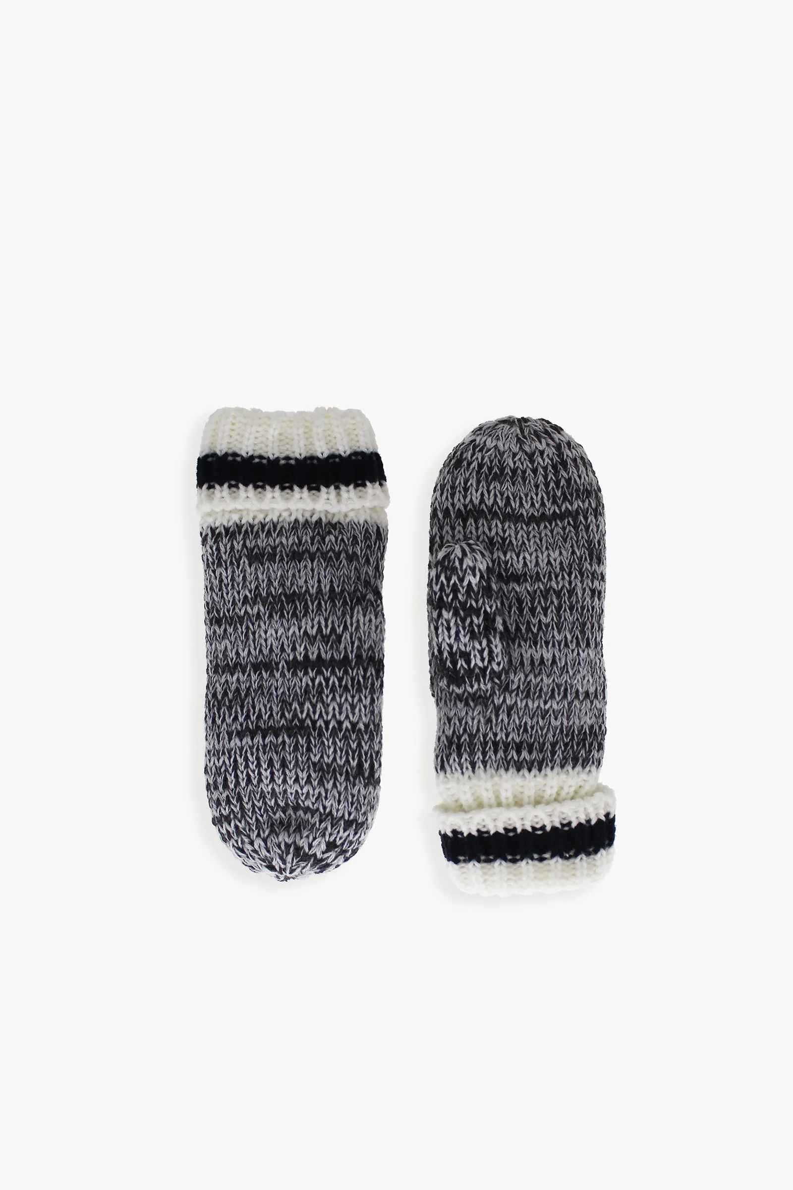 Kids Faux Shearling Lined Mitten