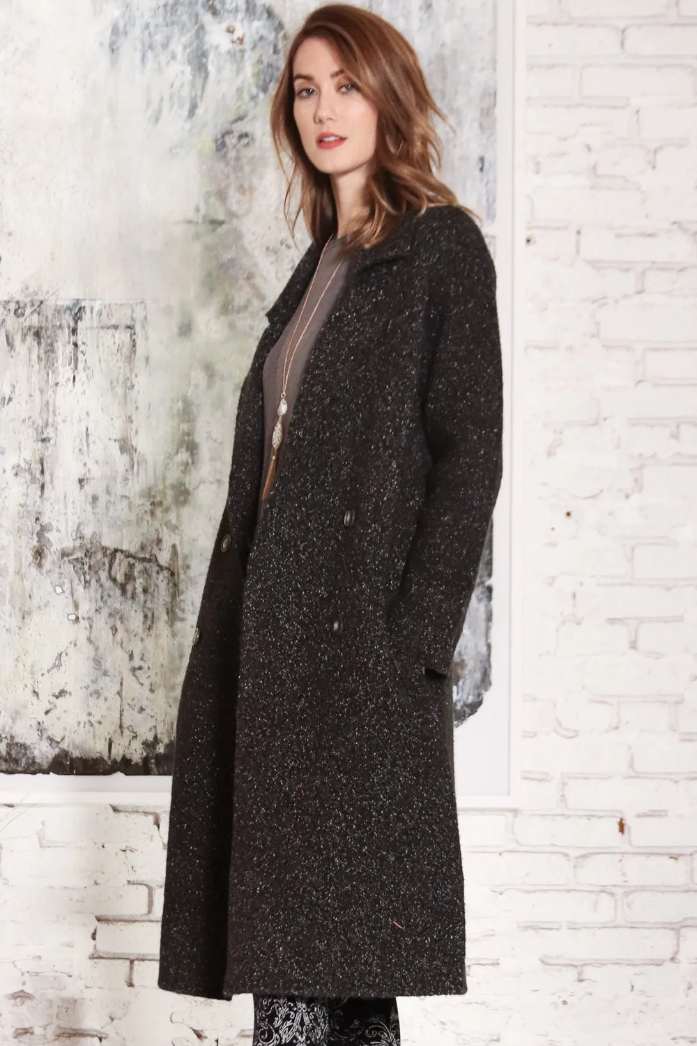 Liverpool Longline Plush Coat