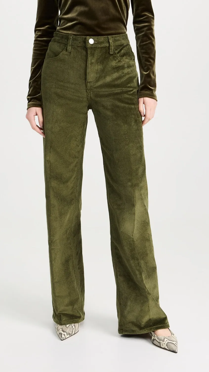 Moss Corduroy Wide Leg Trouser