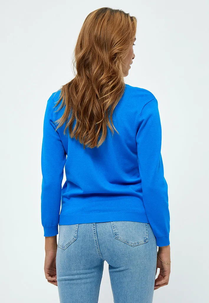 MSMilla Knit Pullover - Ocean Blue