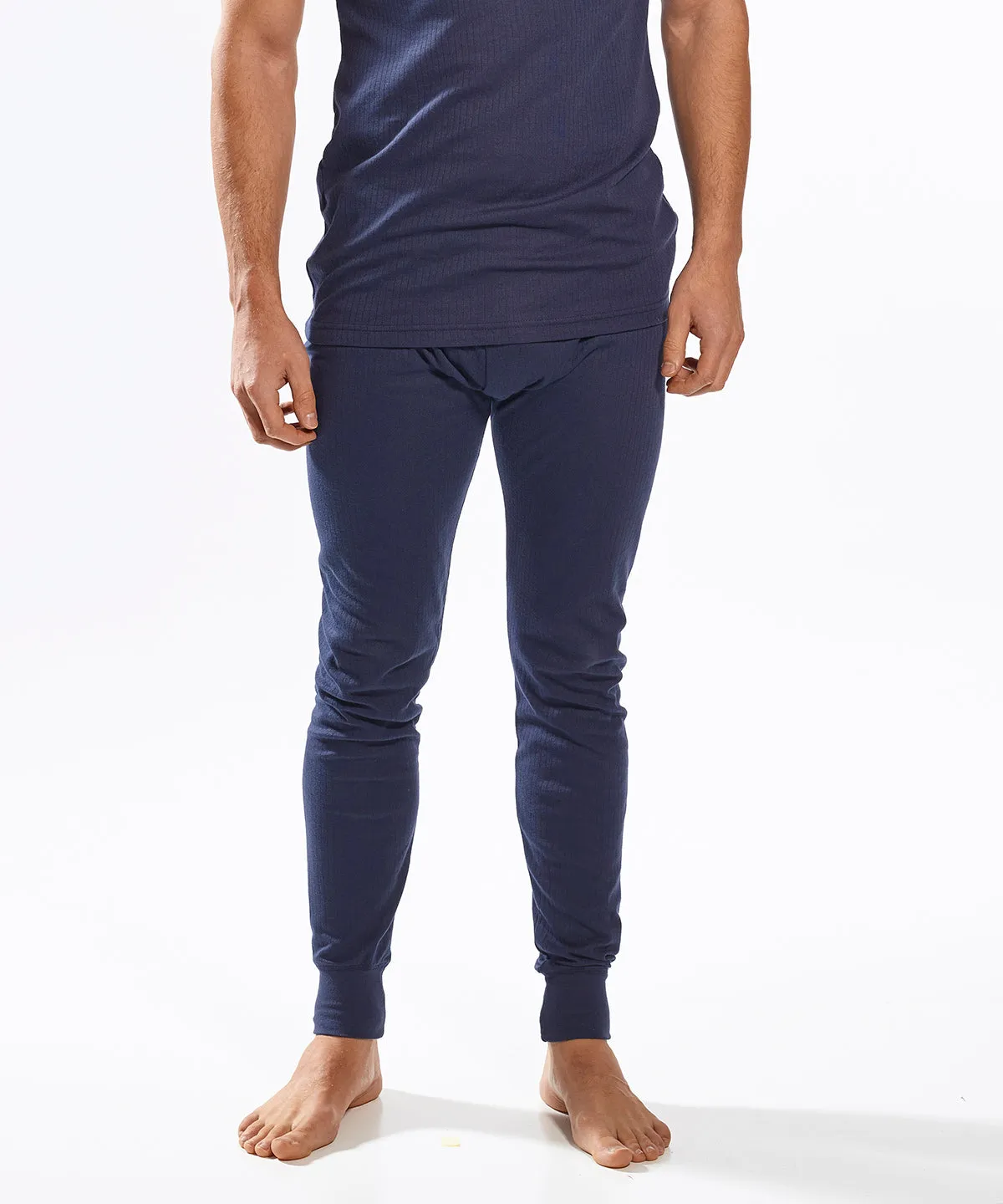 Portwest Men's Polyester Cotton Thermal Base Layer Leggings {PW142}