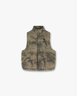 Puffer Gilet - Camo