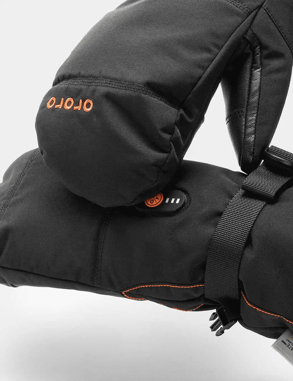 "Amsterdam" Unisex Heated Mittens 2.0 - Black