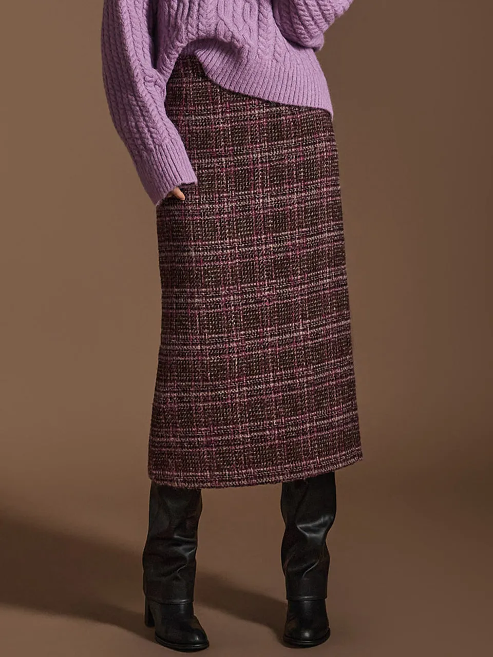 SK2870 Tweed Skirt