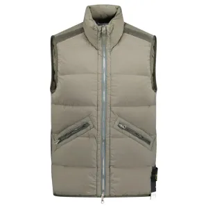 Stone Island Seamless Tunnel Down Gilet Walnut