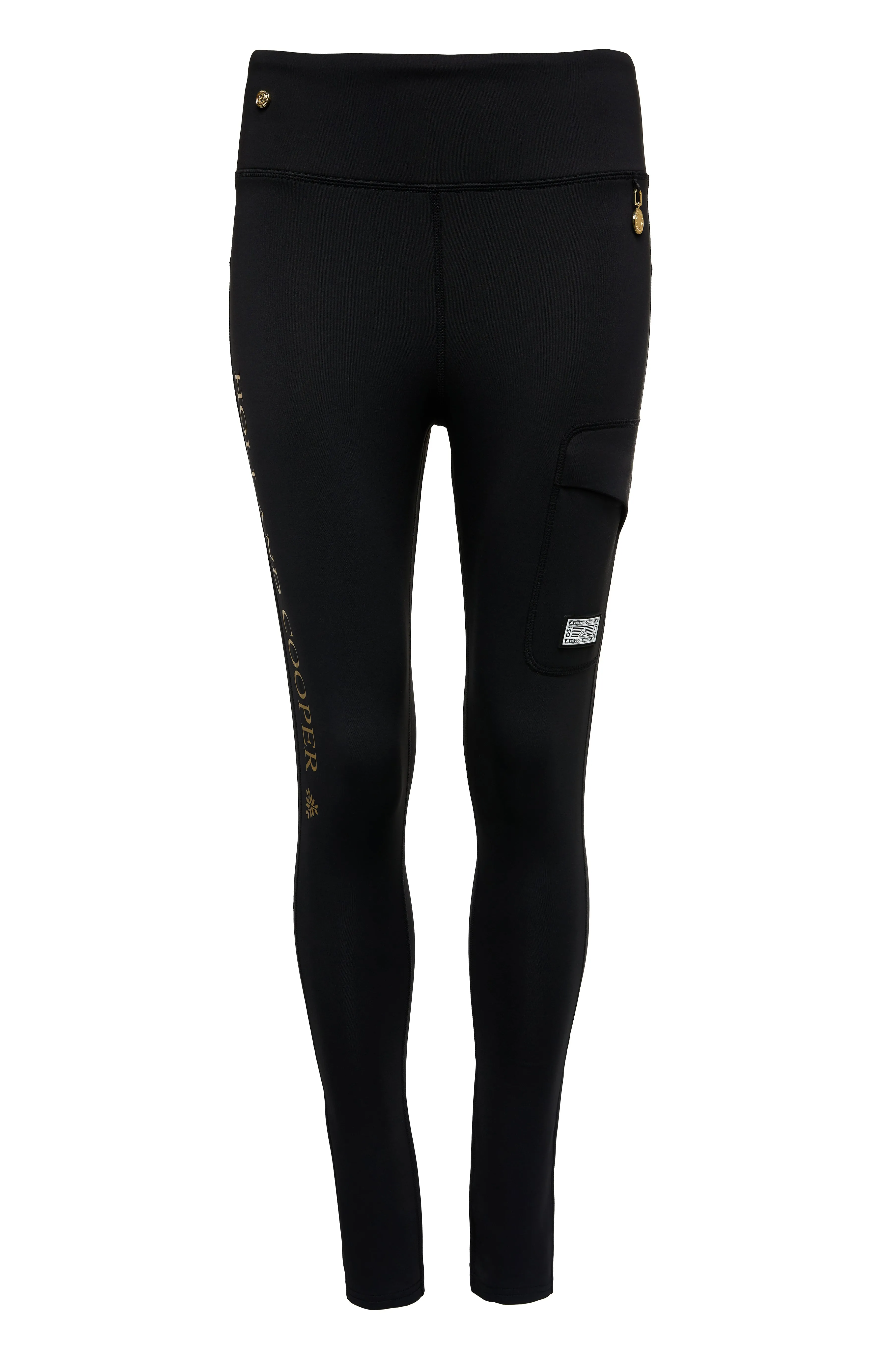 Thermal Ski Leggings (Black)