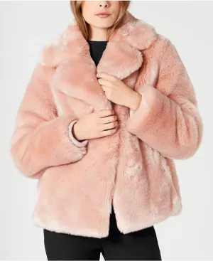 Vince Camuto Cropped Faux-Fur Coat